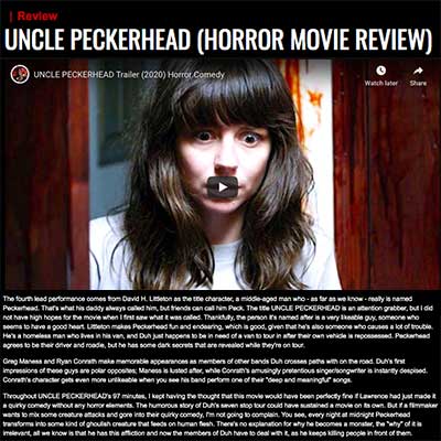 UNCLE PECKERHEAD (HORROR MOVIE REVIEW)